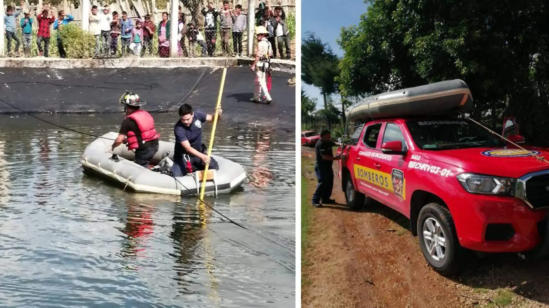 rescatan a niños